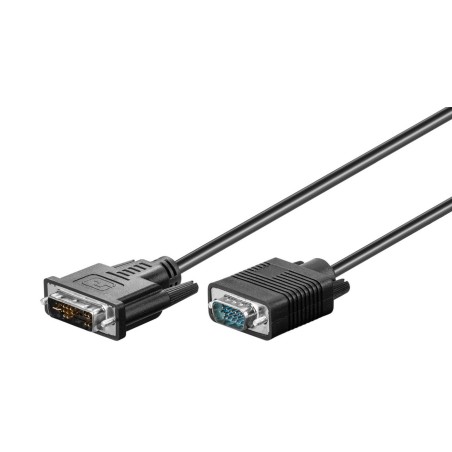 MicroConnect Full HD DVI-I to VGA Cable 3m - Superior Quality, Seamless Connection - 50991